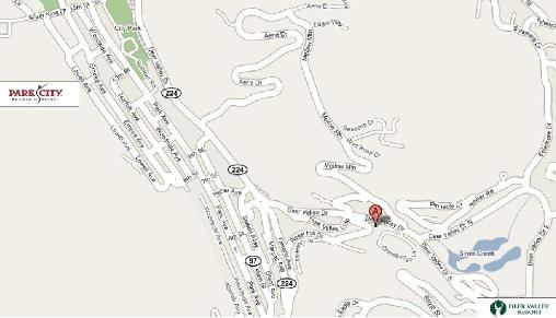Park City Deer Valley Vacation Rental - Map