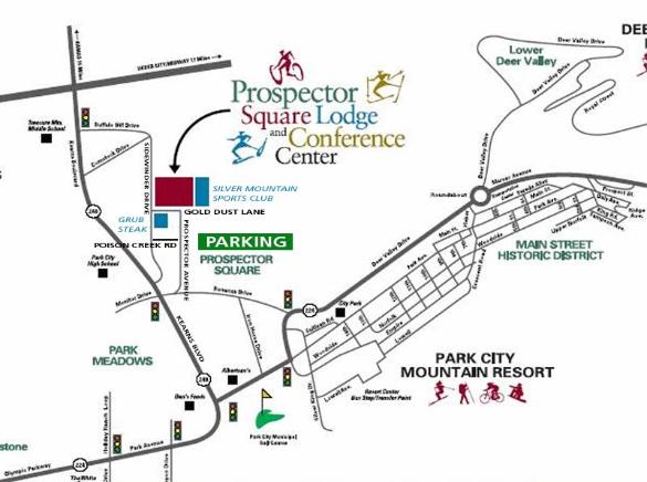 Park City Vacation Rental - Location Map