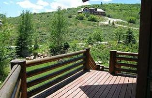 Deer Valley Lodging - Deck View